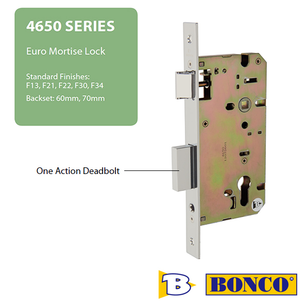 Euro Mortise Lock Bonco 4650 