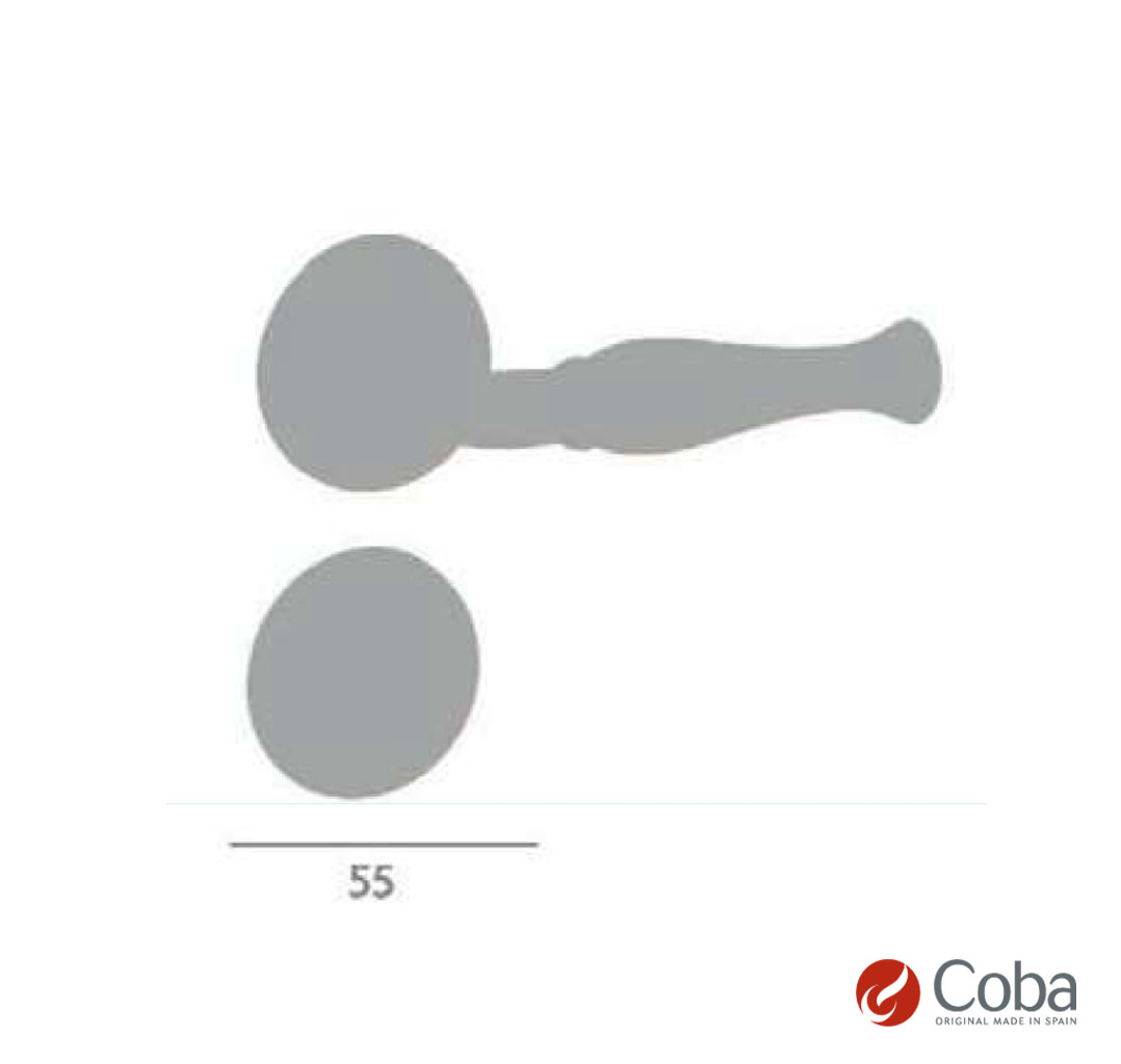 Bronces Coba Lever Handle Art 450 P 
