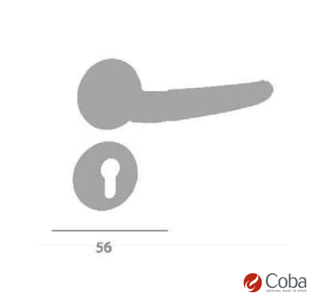 Bronces Coba Lever Handle Art 610 G 