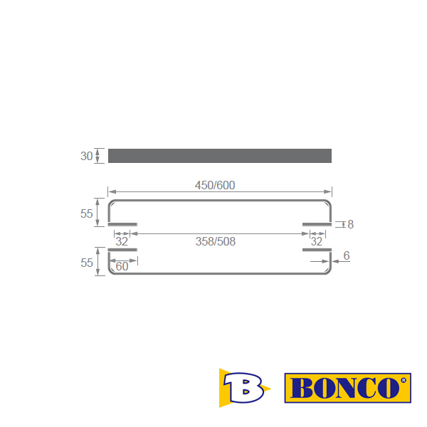 Towel Bar Bonco GT115 X 
