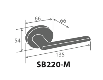 Solid Brass Lever Bonco SB220 